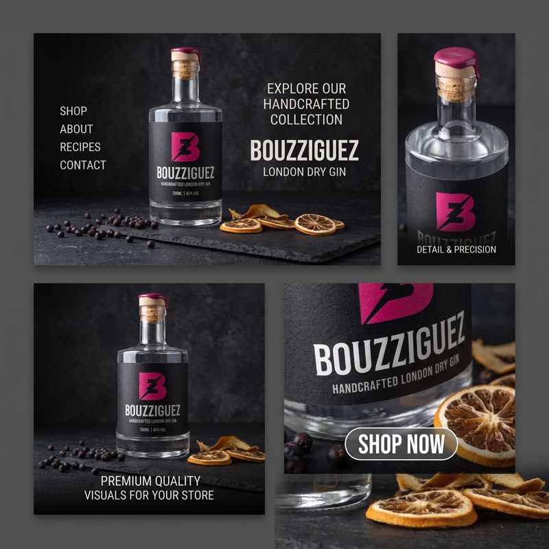 Banners y headers de la marca para tienda online